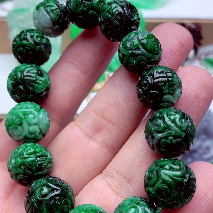 未镶嵌手链翡翠手链