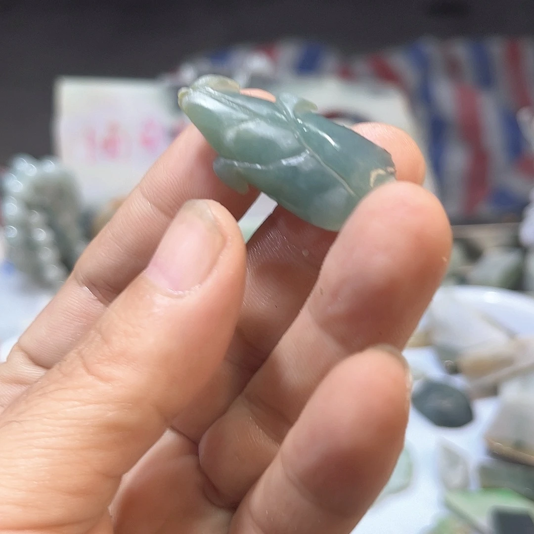 颈饰未镶嵌翡翠李****)翡翠天然翡翠天然翡翠