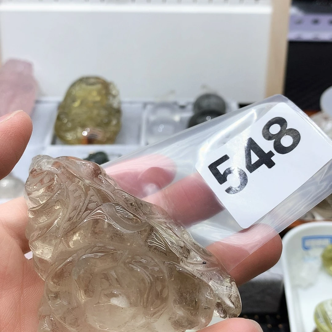 水晶颈饰未镶嵌吊坠