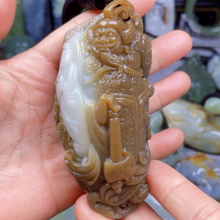 和田玉挂件未镶嵌