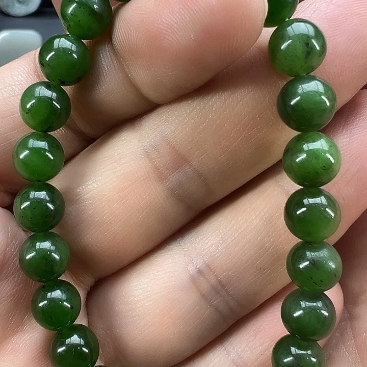 和田玉手串未镶嵌