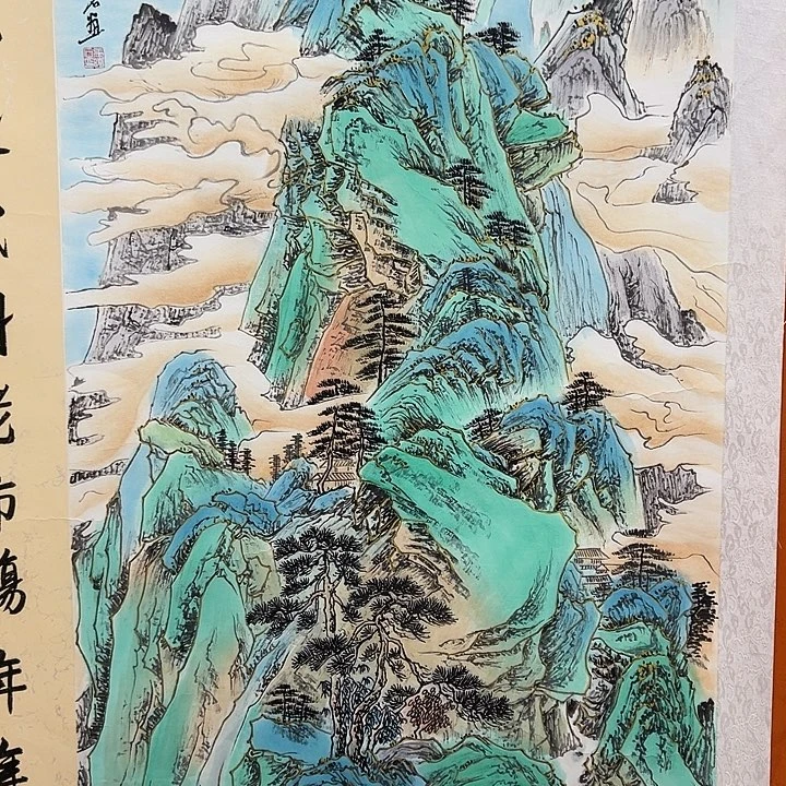 国画收藏家之心不变啊笑得我