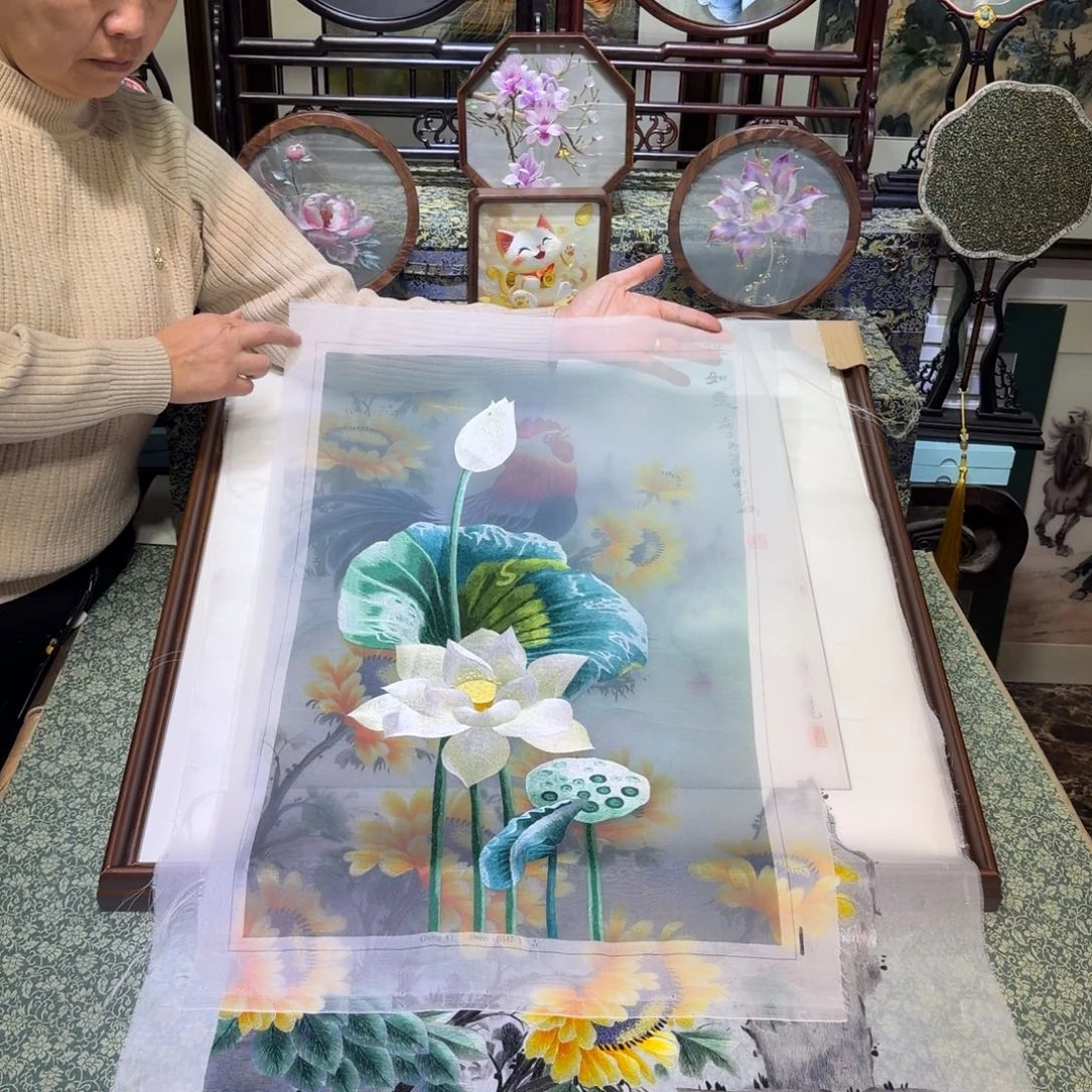 刺绣手工苏绣工艺