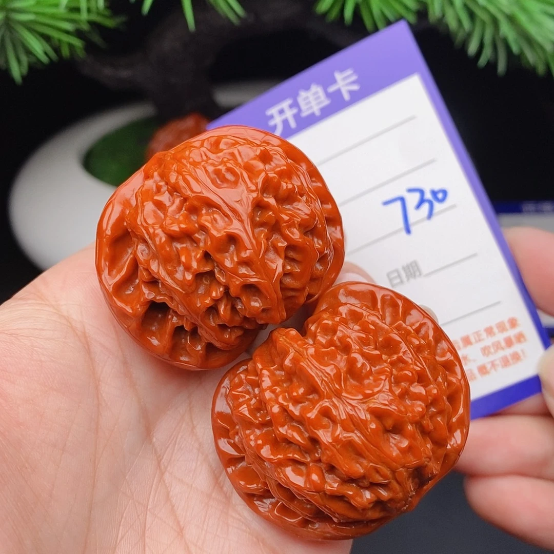文玩核桃把件43宫灯730