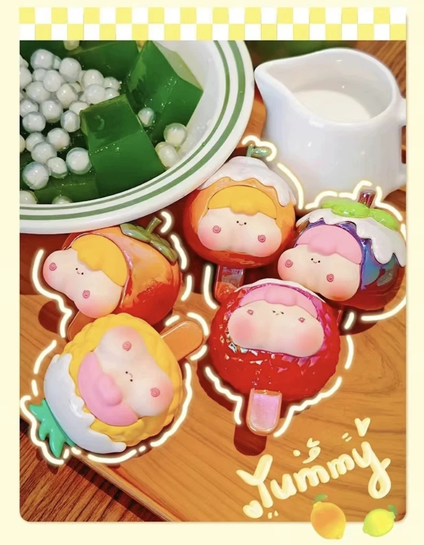 【加加乐】新品三只宝屁宝果冰乐萌粒盲盒水果迷你盲盒