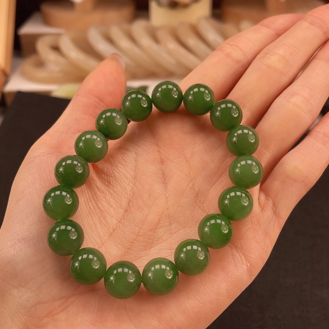 和田玉手串未镶嵌