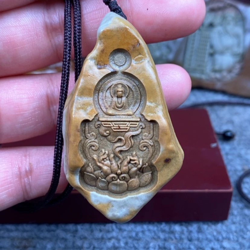 【闪购商品】原石雕刻手把件