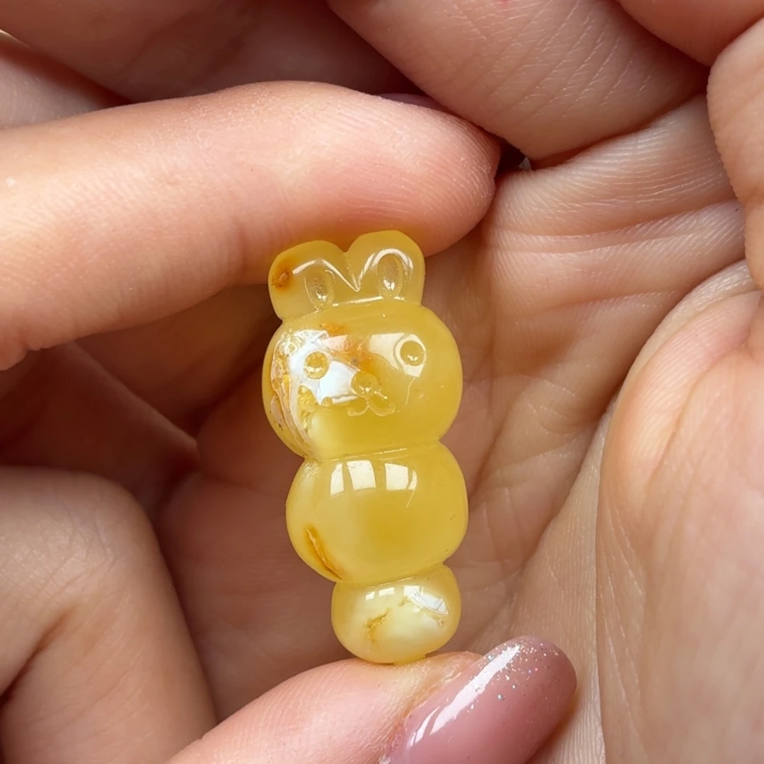 琥珀未镶嵌裸石蜜蜡