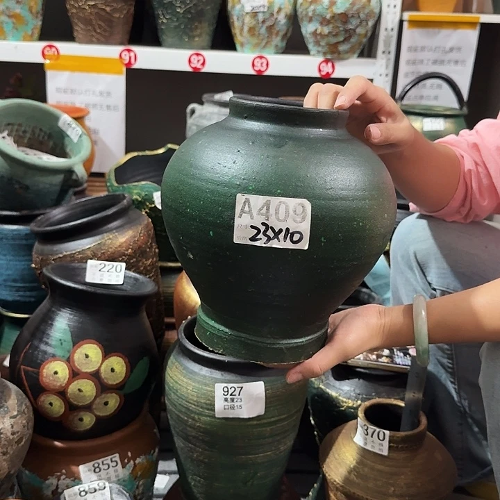 绿色大肚409高度23口径10