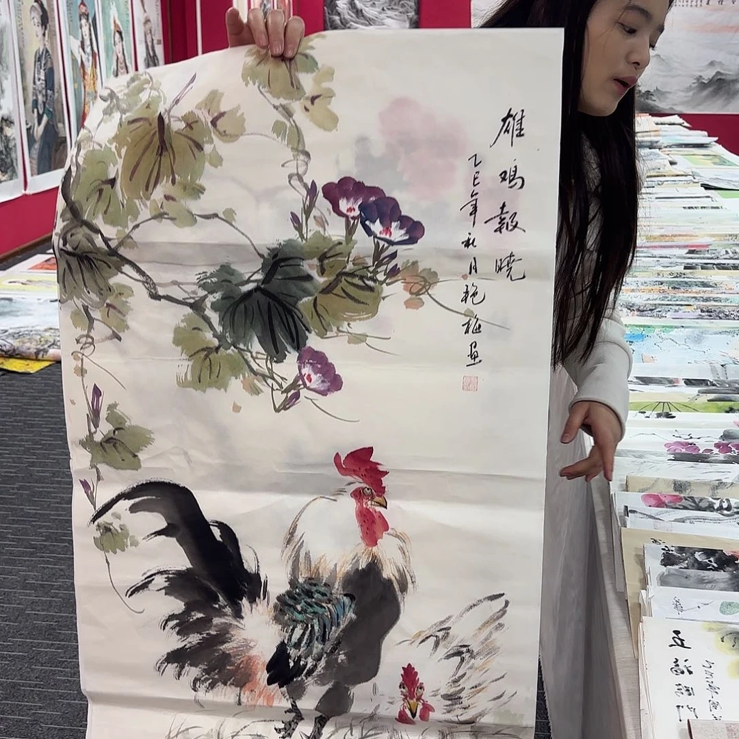 国画国画作品纯手绘