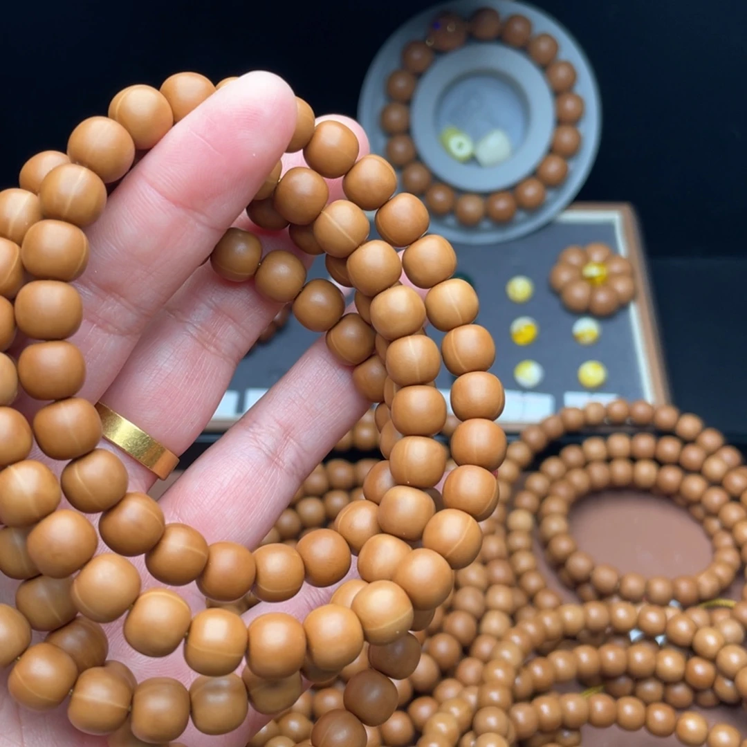 修***哥猴头核桃吊坠哑光108