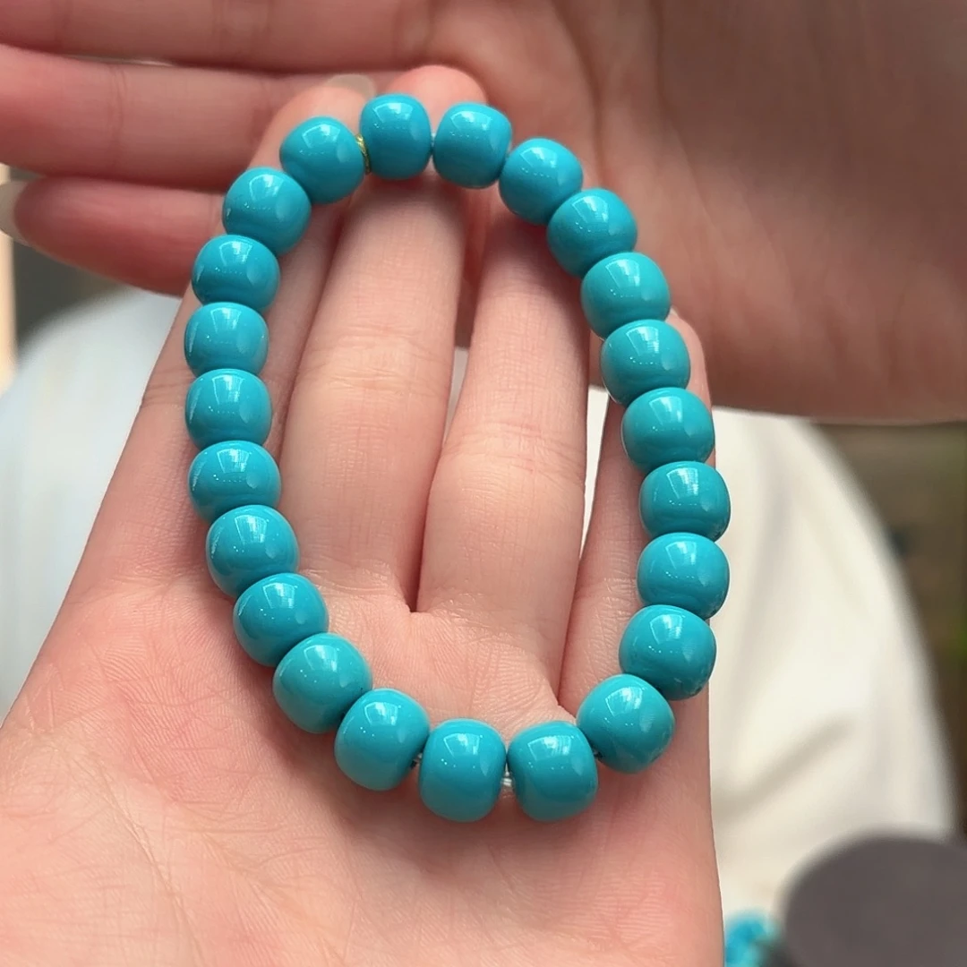 绿松石未镶嵌颈饰