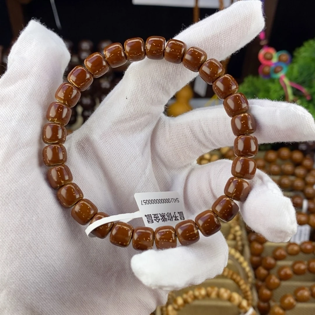 紫金鼠手串8m眼线连星