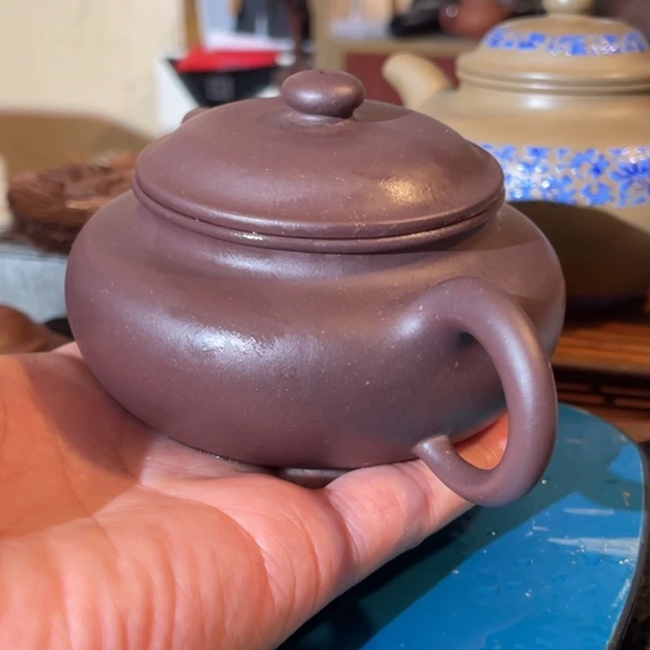 红***N茶壶紫砂手工紫砂壶微瑕不来去