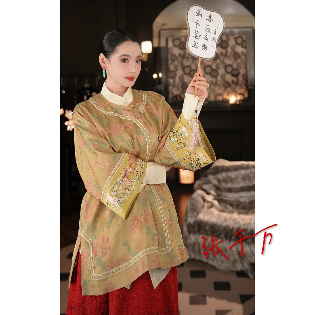张千万 x 读物 中式锦簇国风上衣 F490825W
