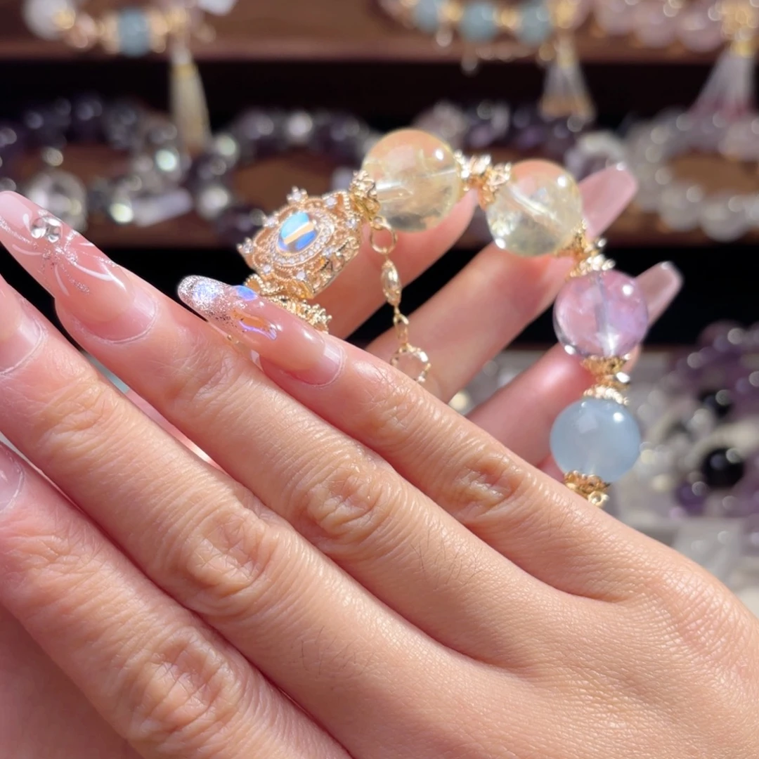 水晶手链合金R*-手串