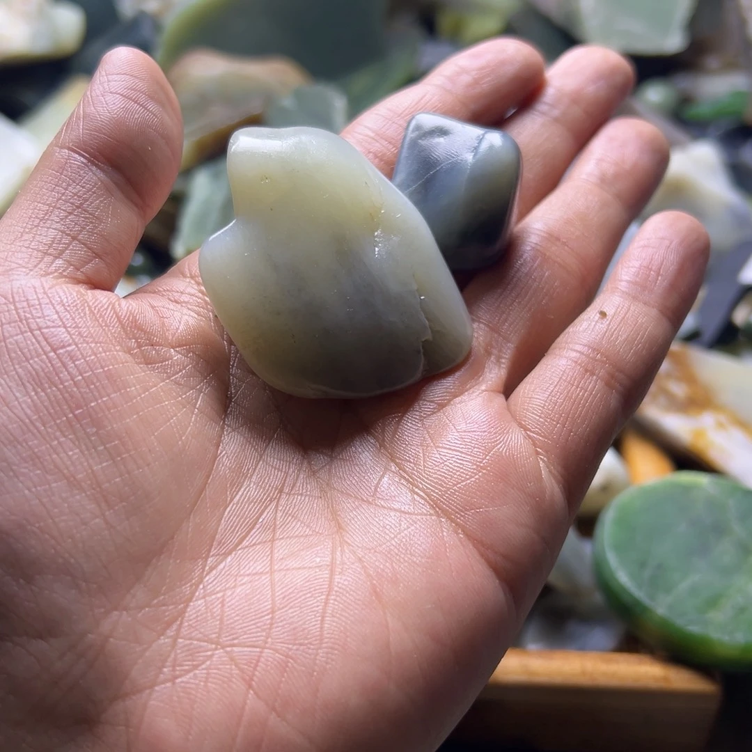 我***p和田玉（糖玉）未镶嵌挂件