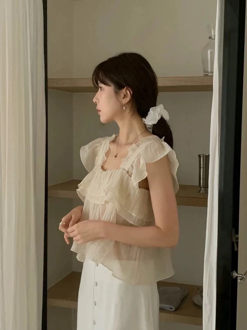 seashells@A2600 韩系小设计方领小衫上衣 6-13