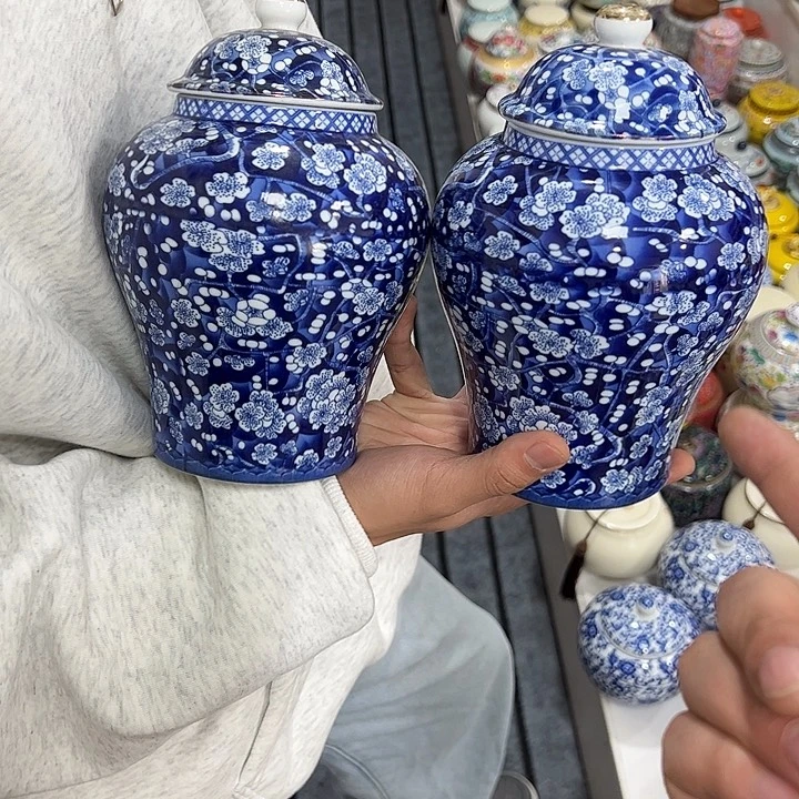 茶叶罐陶瓷家用储物罐瑕疵品介意勿拍