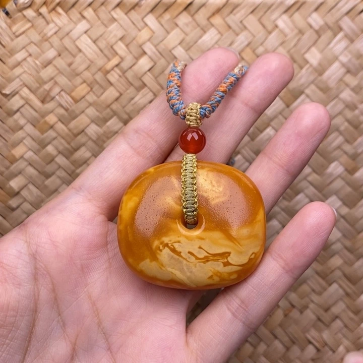 琥珀未镶嵌裸石蜜蜡M