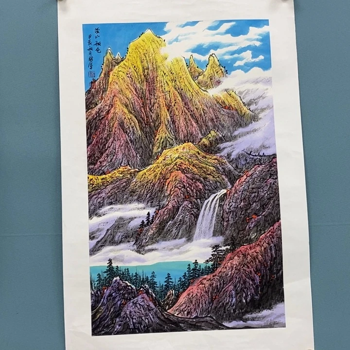 国画刘赐军。