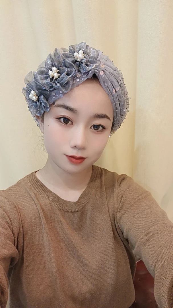 法式女中国风包头帽夏季春夏帽子气质网红城市游牧风