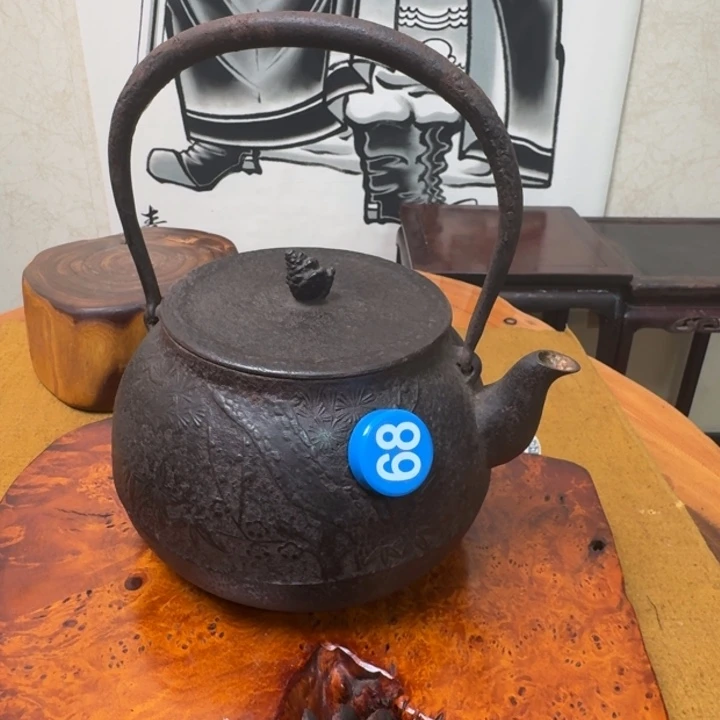 铁日本烧水壶，老铁壶煮水壶
