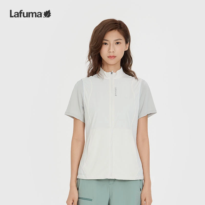 LAFUMA乐飞叶户外25凉感防晒防紫外线UPF50+马甲女立领LFVE5BP20