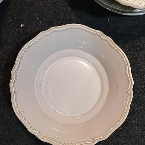 瓷伟霞麻花辫汤碗两个一组