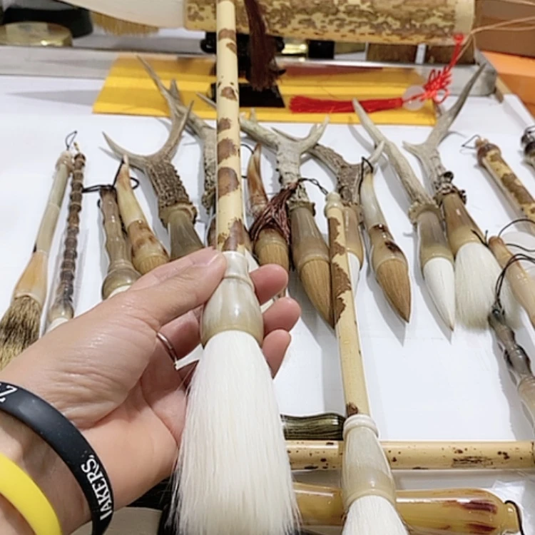 【闪购商品】纯羊毫细嫩光峰对联笔8口径2. 0