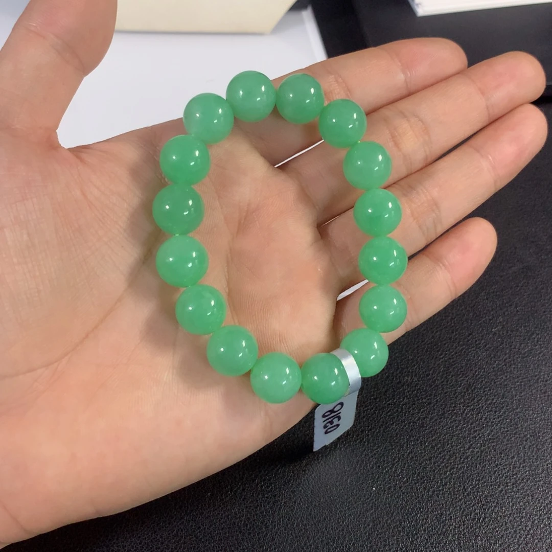 翡翠未镶嵌颈饰手串