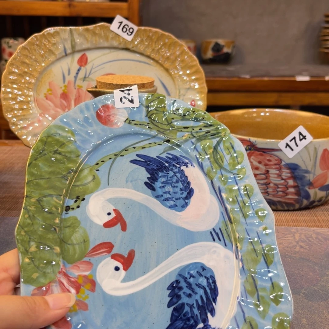 瓷片景德镇手工制作
