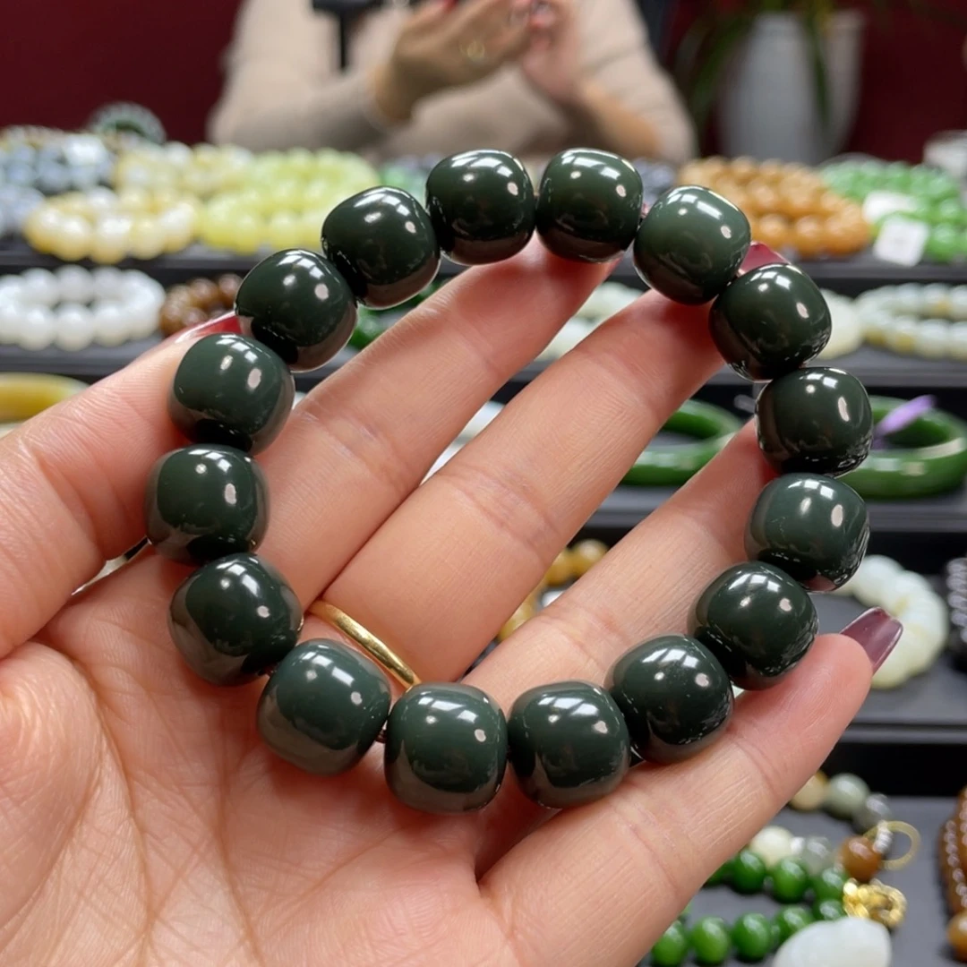 和田玉手链未镶嵌