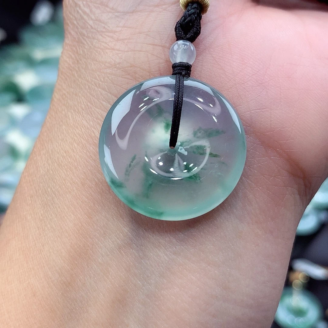 颈饰未镶嵌翡翠编号80尺寸24-5.7