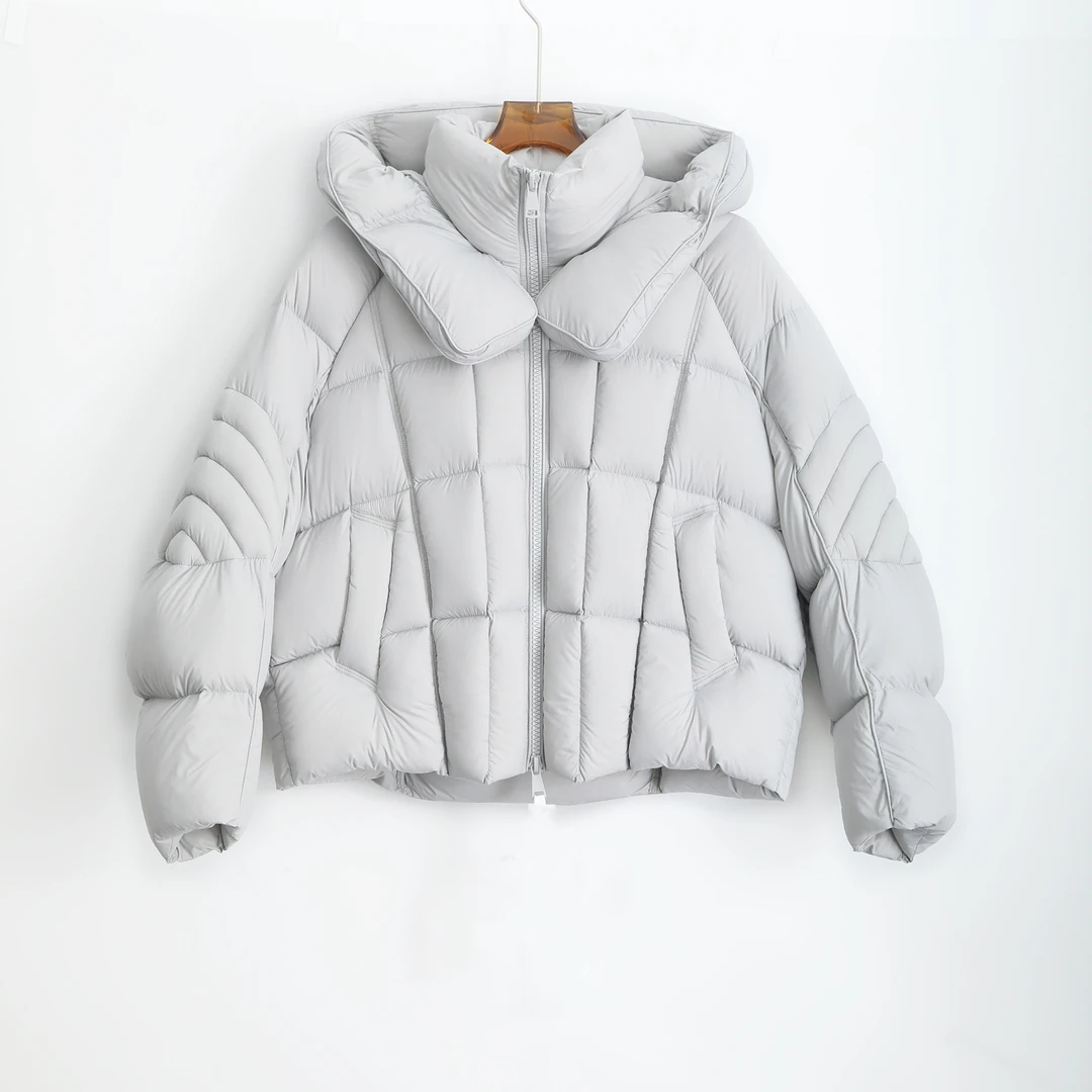 短款厚款高光云朵短款百搭宽松保暖