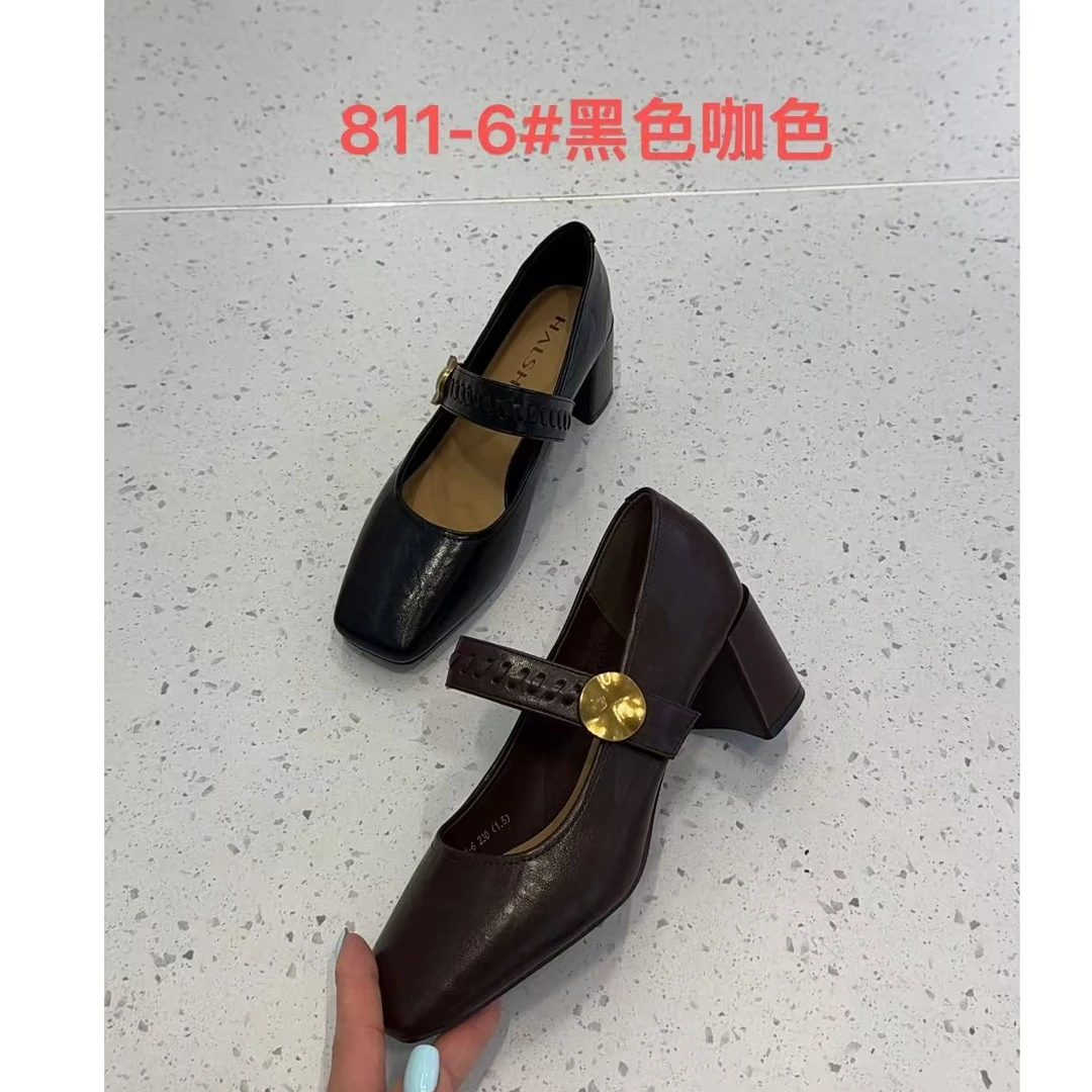 【飞姐】轻奢气质洋气百搭小乐福鞋子XIE0442款