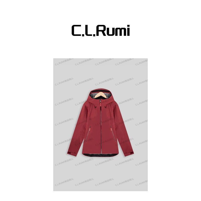 【Rumi时装】“安可拉”25春时尚休闲女士连帽户外外套上衣6489wt