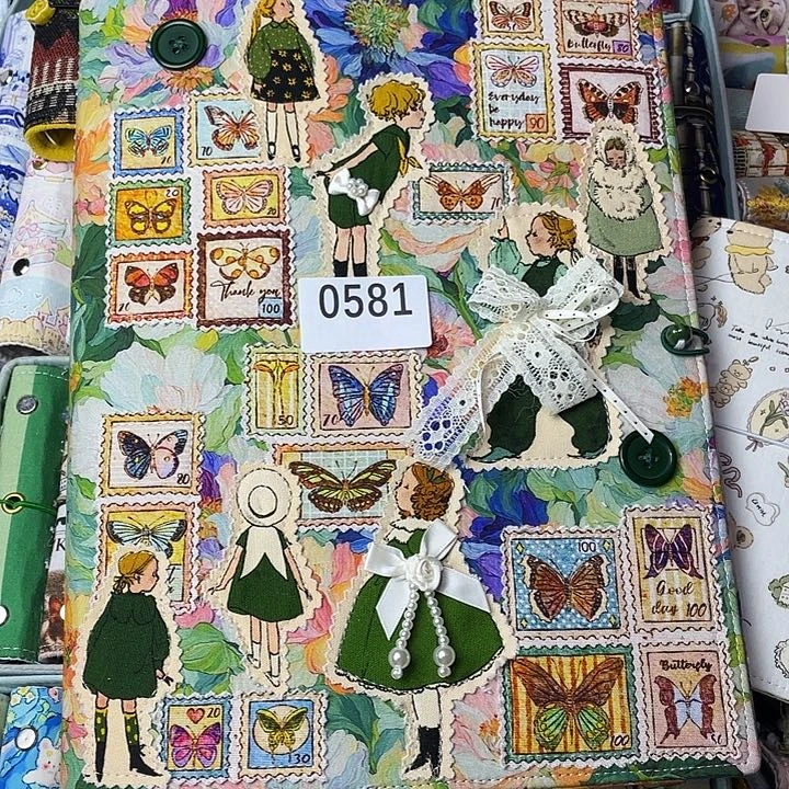 织绣A4活页收纳581