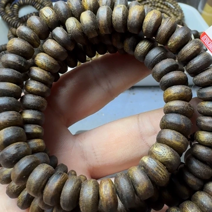 沉香手串无**人张勺子手串35克