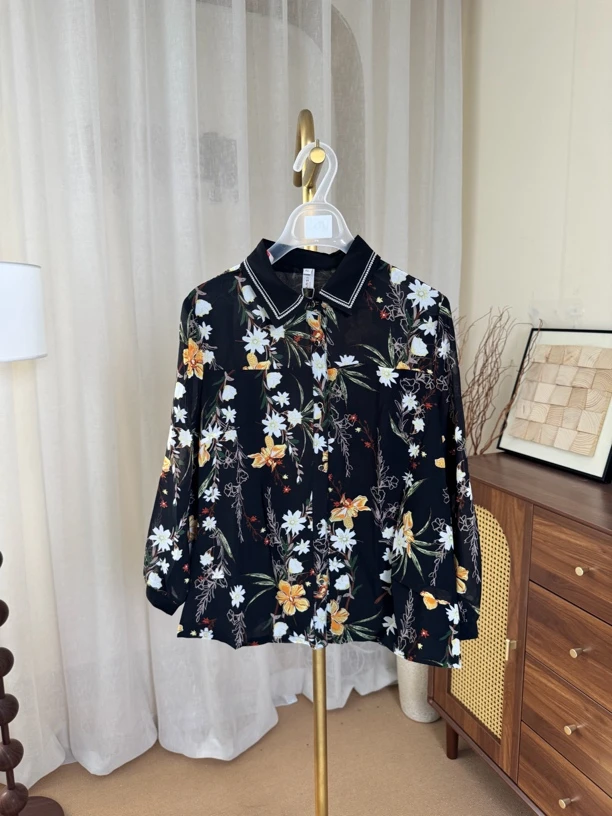 1000新款 新款品牌新中式百搭T恤小衫上衣23C022