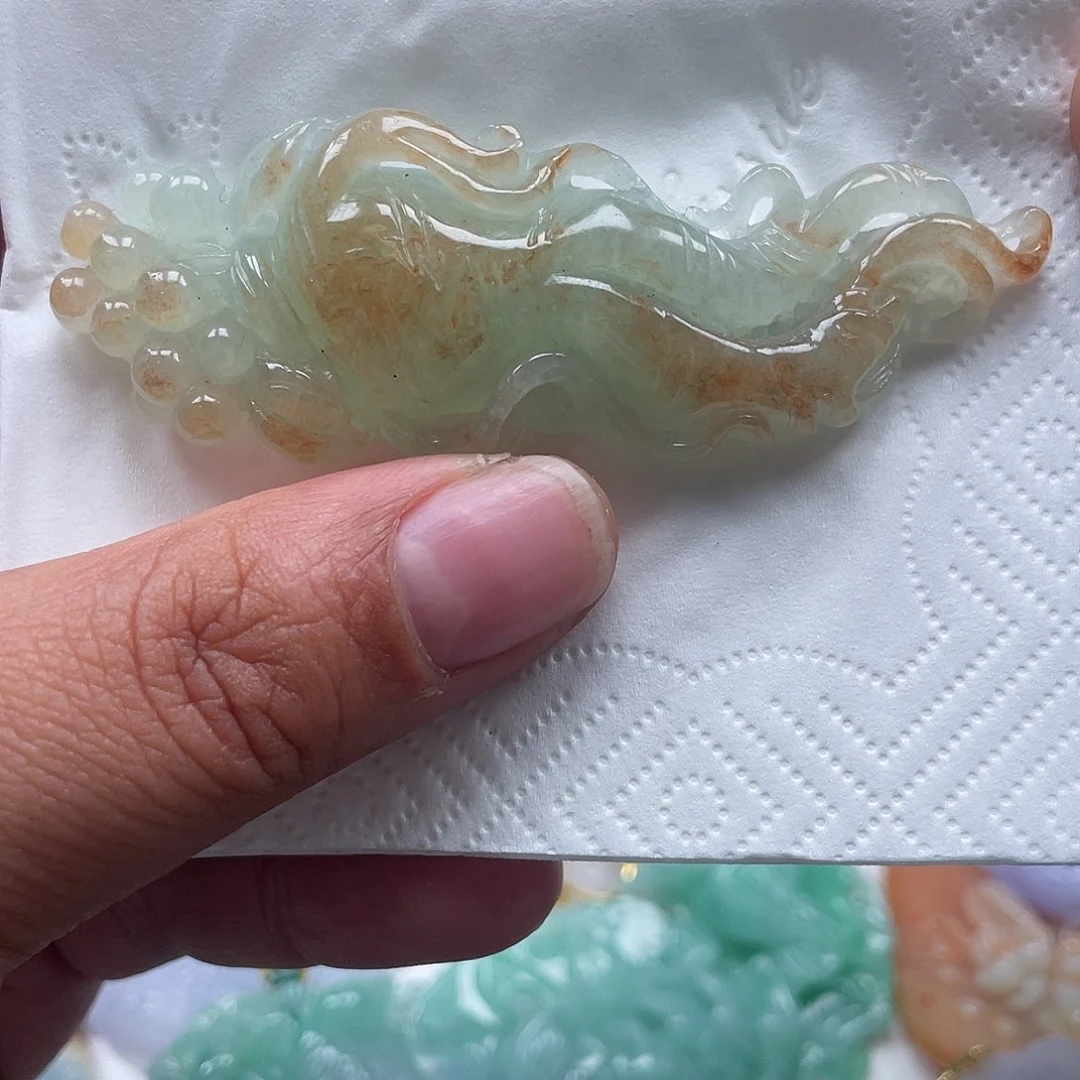 颈饰未镶嵌翡翠翡玉缘翡翠