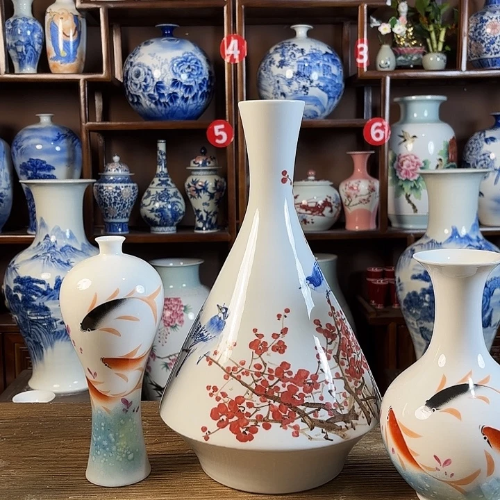 野***奇陶瓷景德镇陶瓷手绘