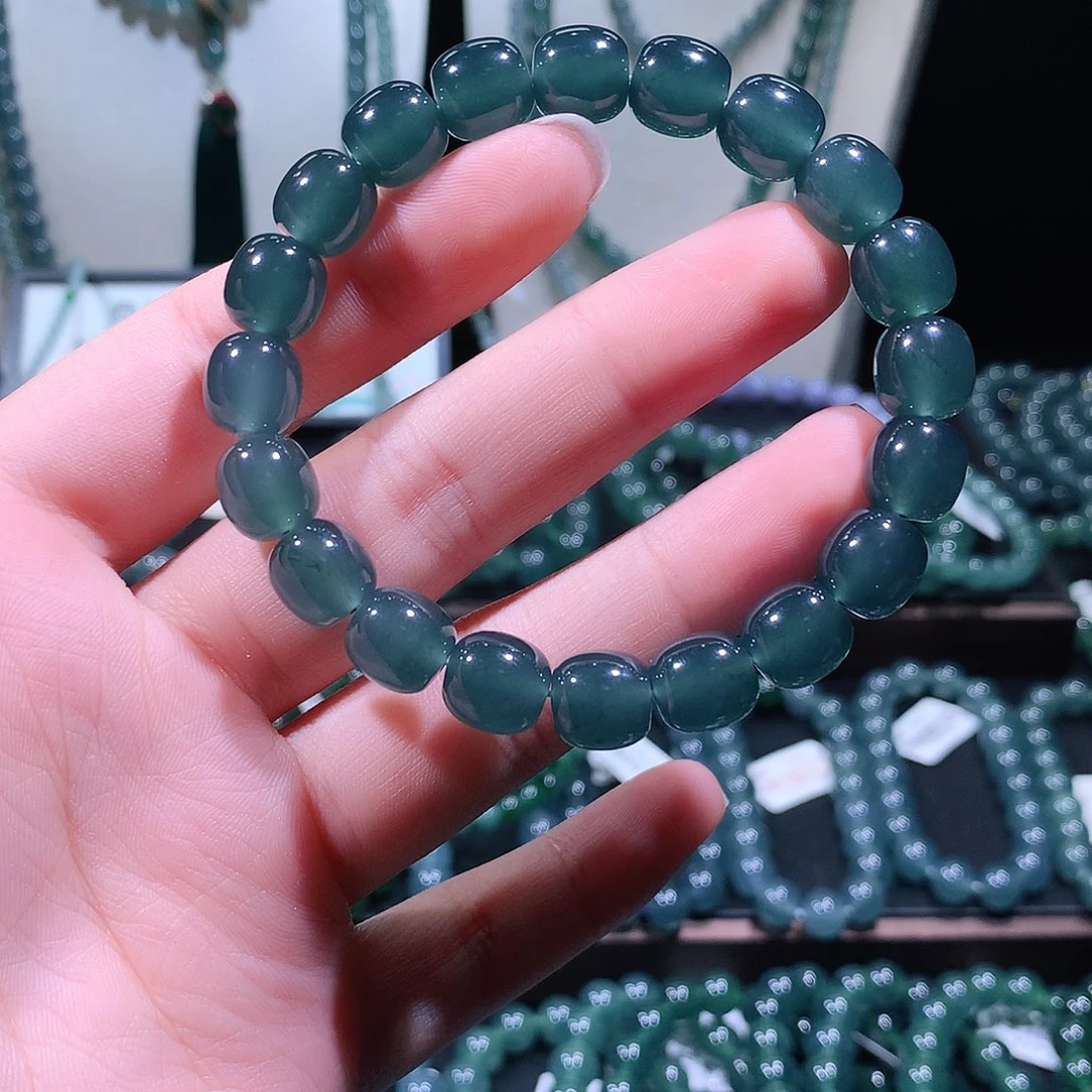 未镶嵌手链翡翠天然a货翡翠手串10
