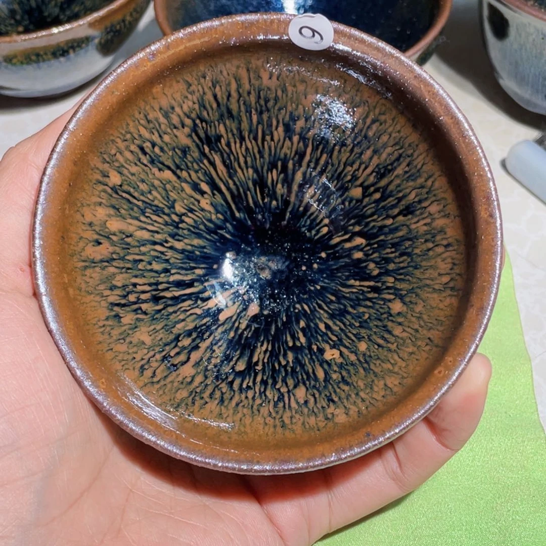茶盏龙窑柴烧建盏9