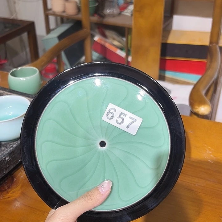 云间青瓷龙泉小米茶器