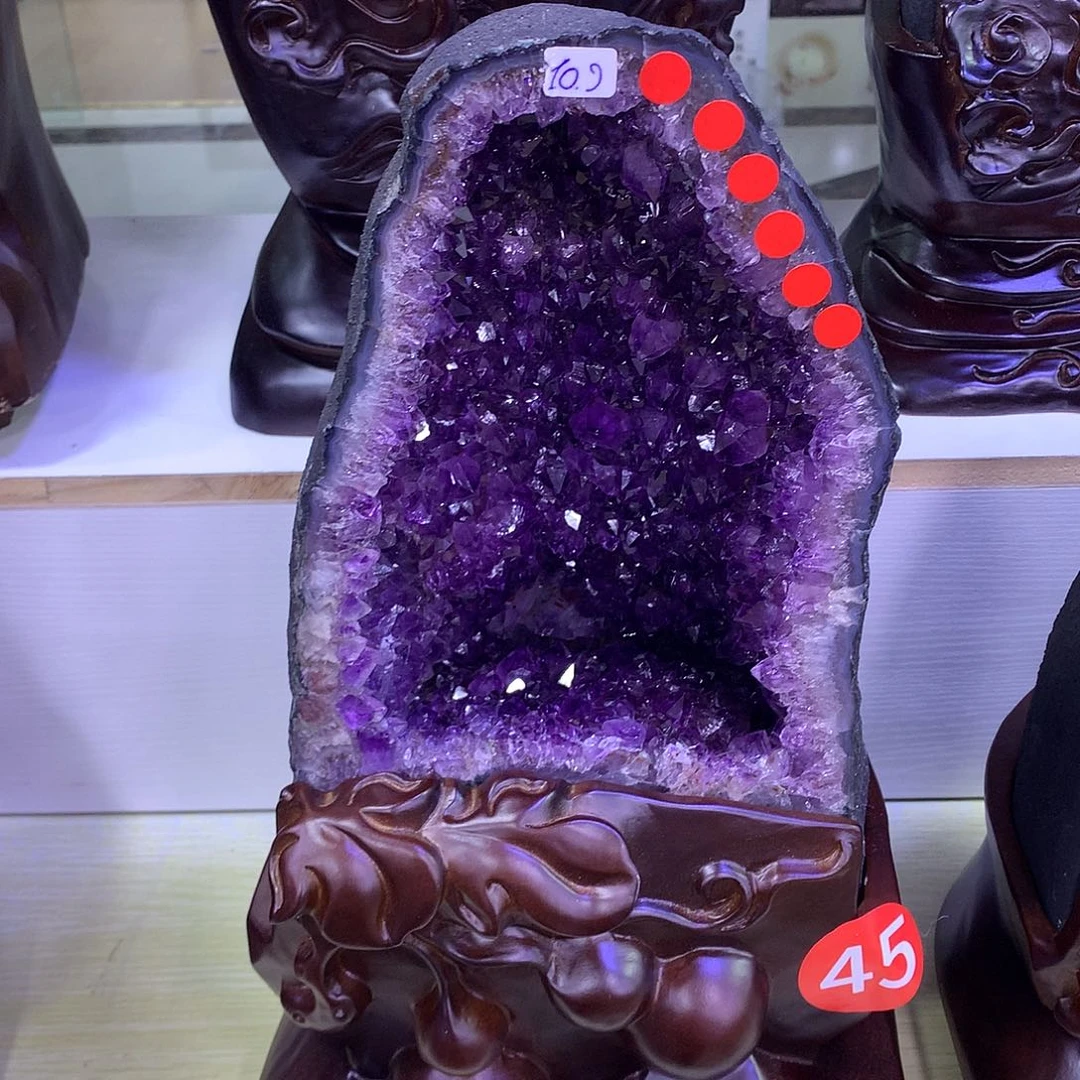 未镶嵌大型摆件（非配饰）水晶吸****妈