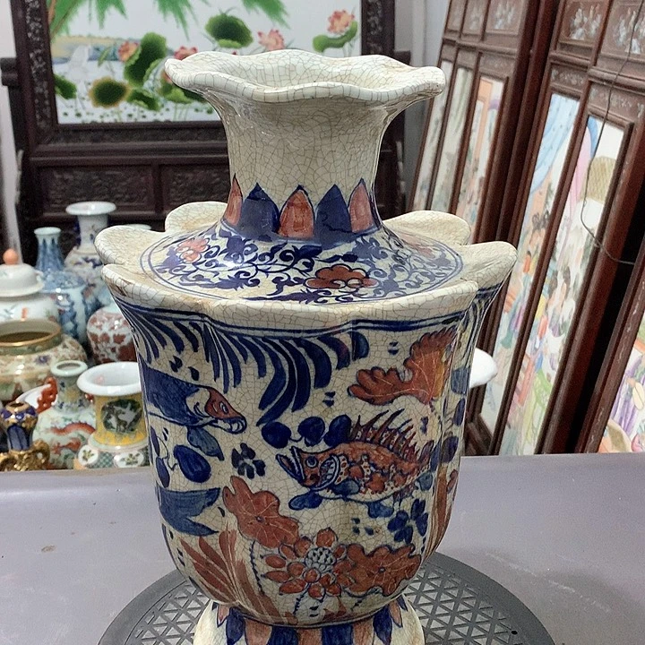 摆件陶博古架陶瓷摆件