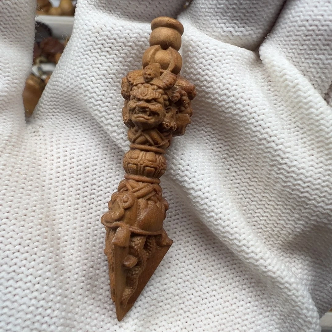 檀香木降魔杵老山檀