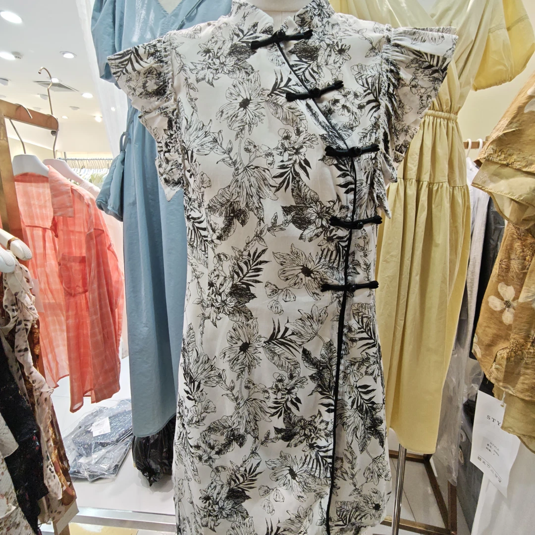 复古浪漫风套装碎花气质时尚夏季