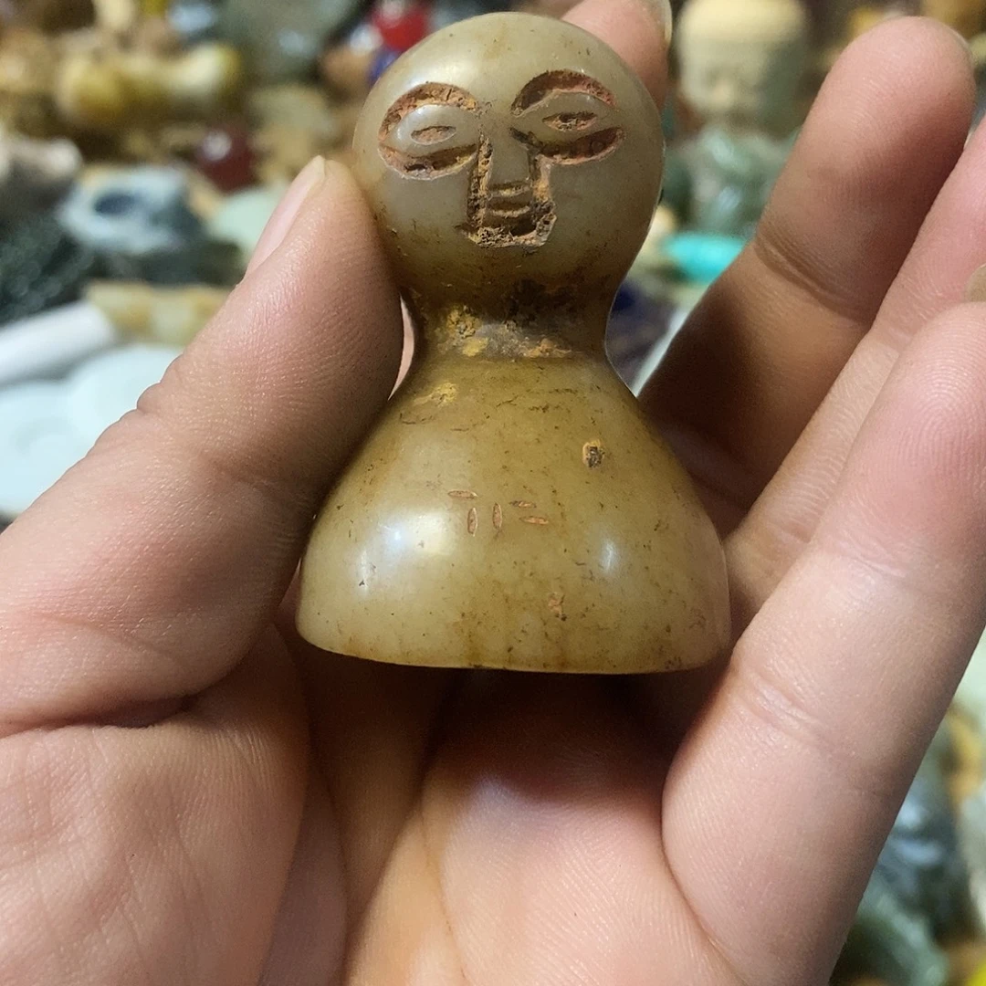 和田玉（糖玉）未镶嵌挂件